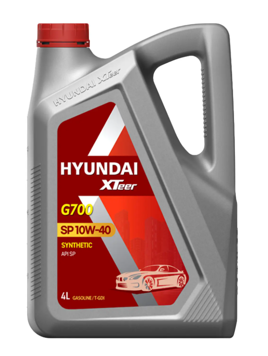 Envase de aceite HYUNDAI HYUNDAI ACEITE G700 10W40 SEMI SINTETICO - GL 4LT grado 10W40 - Lubricentro Piloto